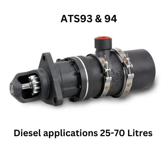 Image of ATS93 diesel applications, showcasing 25-70 litres capacity, a product from Austart for efficient fuel management